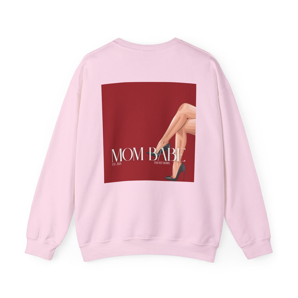 Mom Babe For Hot Moms - Black Heels Graphic Sweatshirt