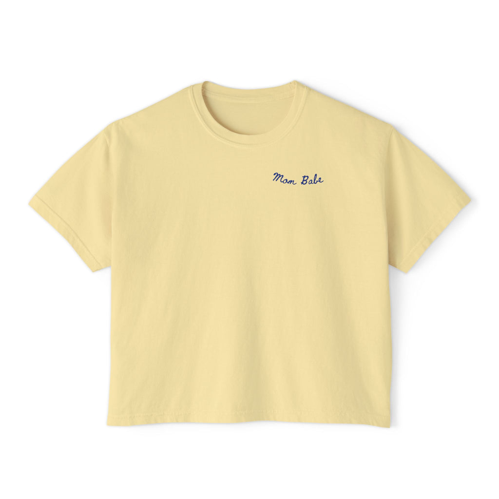 Mom Babe Beach Club - Bikini Graphic Tee