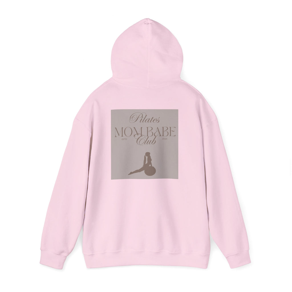 Pilates Mom Babe Club — Workout Graphic Hoodie