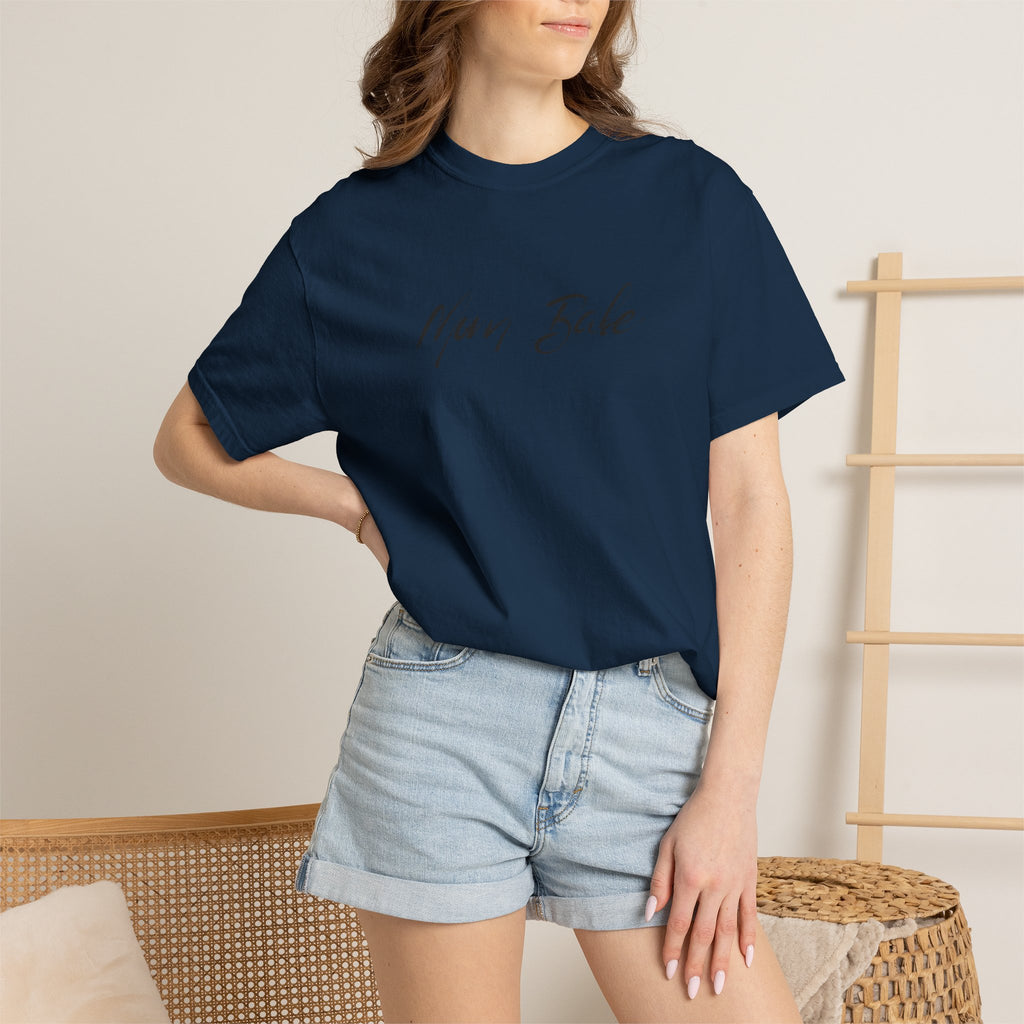 Fit Mom Social Club - Mom Babe Tee Black