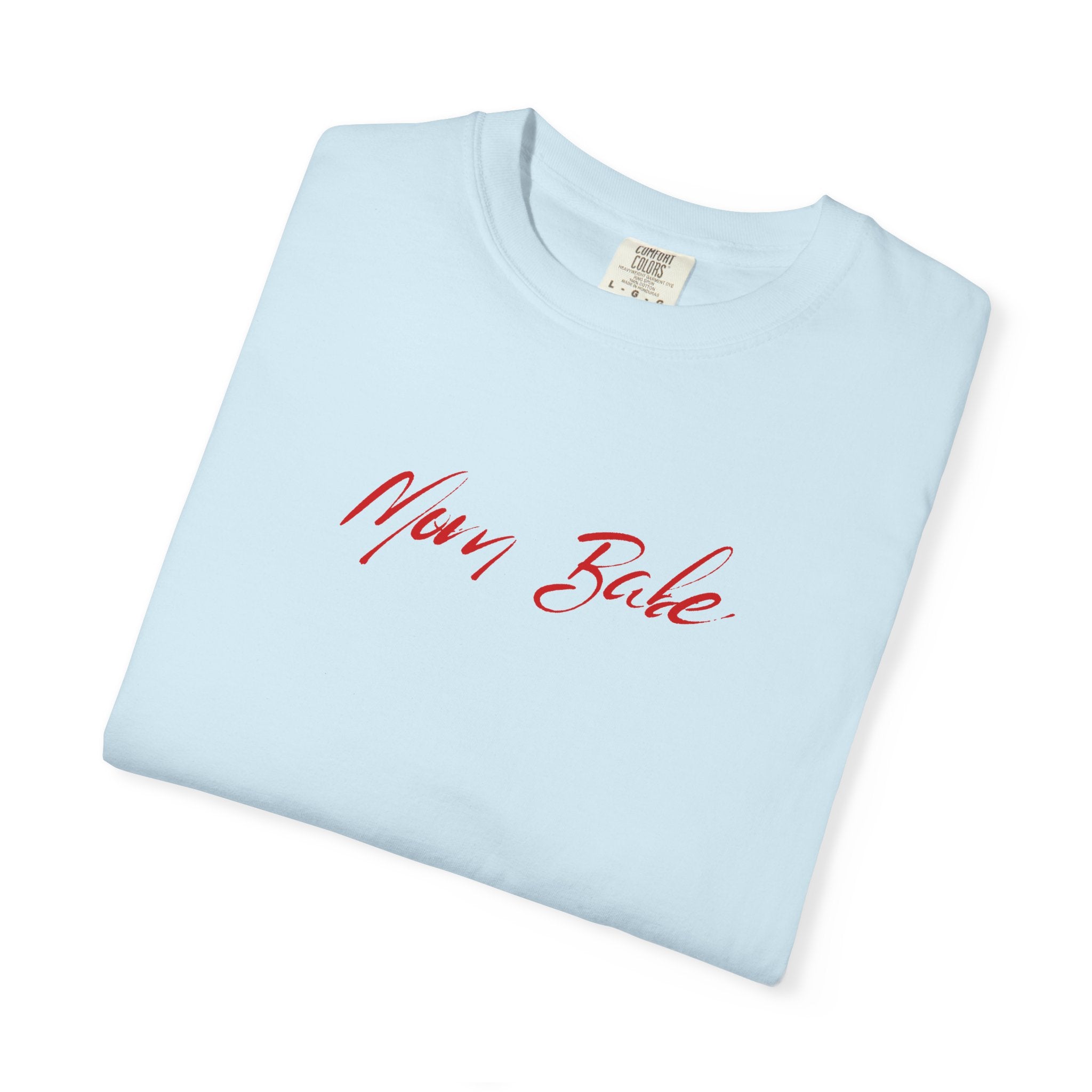 Fit Mom Social Club - Mom Babe Tee Red