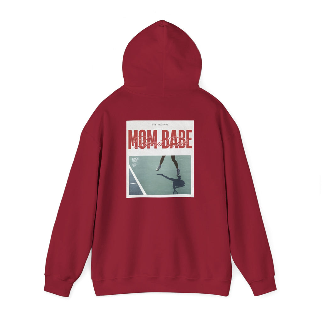 Mom Babe Tennis Club - Graphic Hoodie
