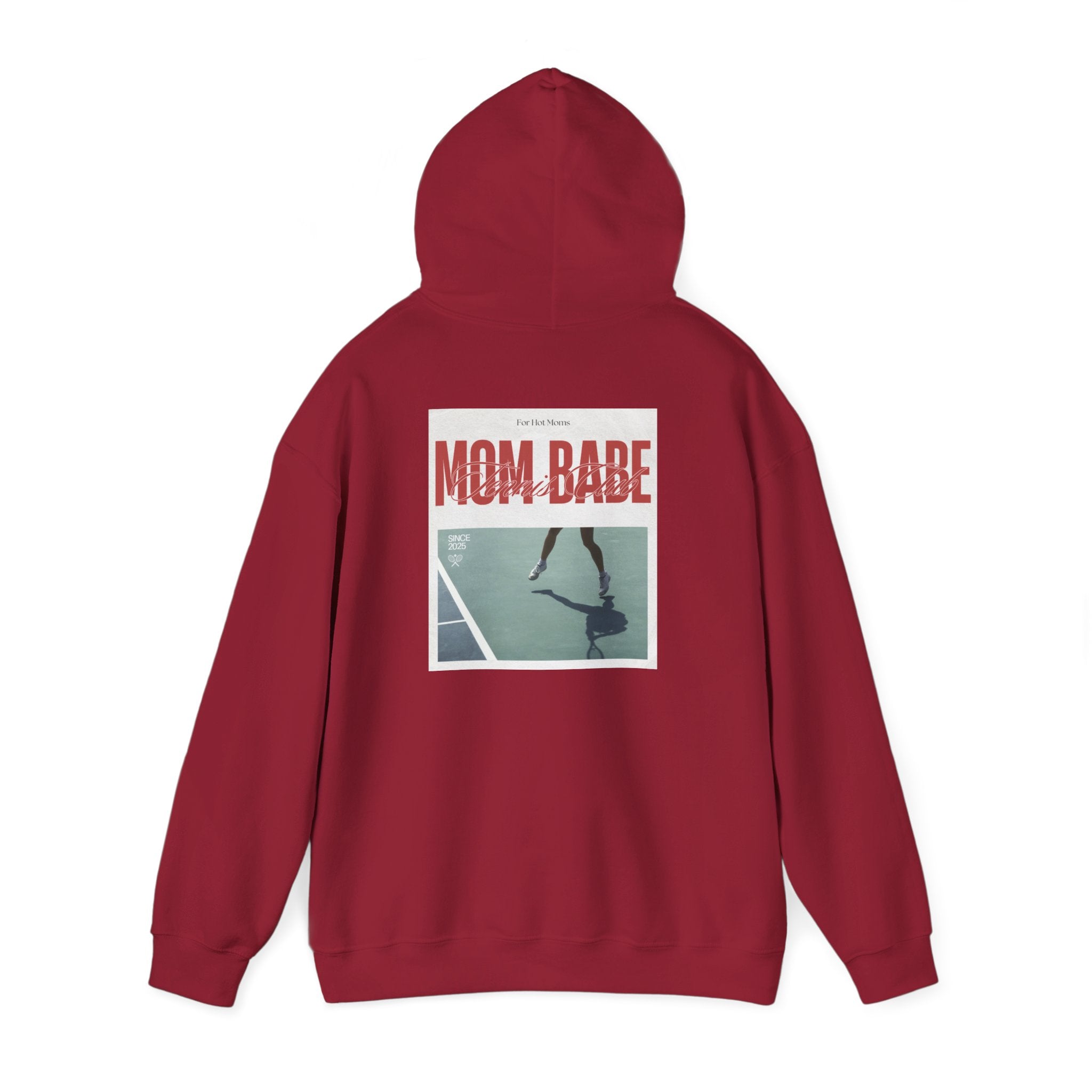 Mom Babe Tennis Club - Graphic Hoodie