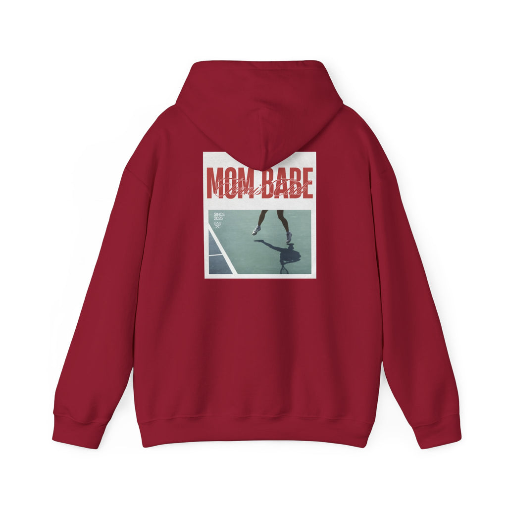 Mom Babe Tennis Club - Graphic Hoodie