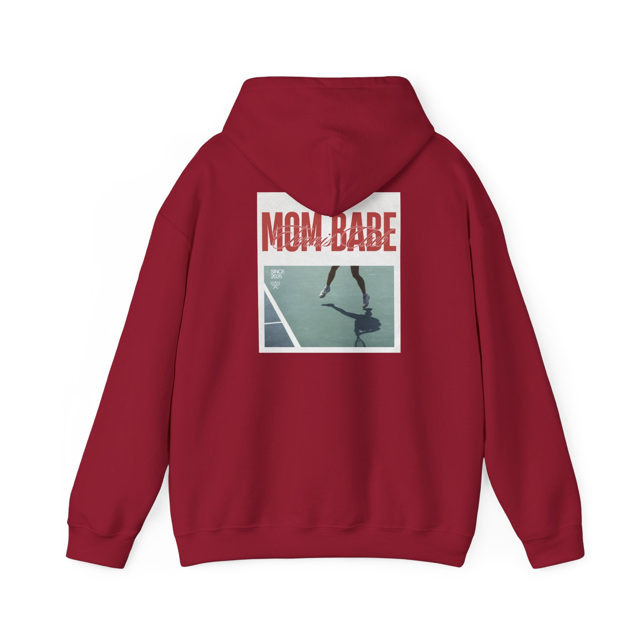 Mom Babe Tennis Club - Graphic Hoodie