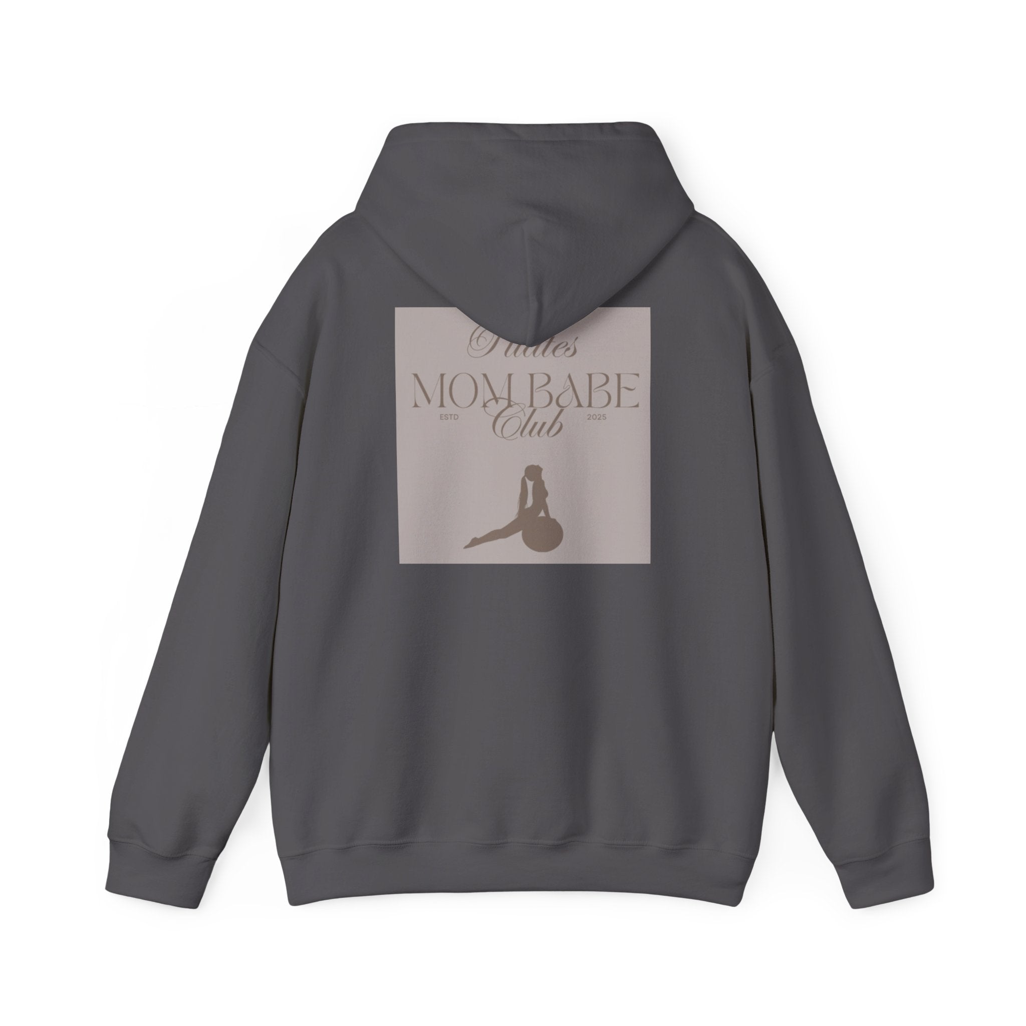 Pilates Mom Babe Club — Workout Graphic Hoodie