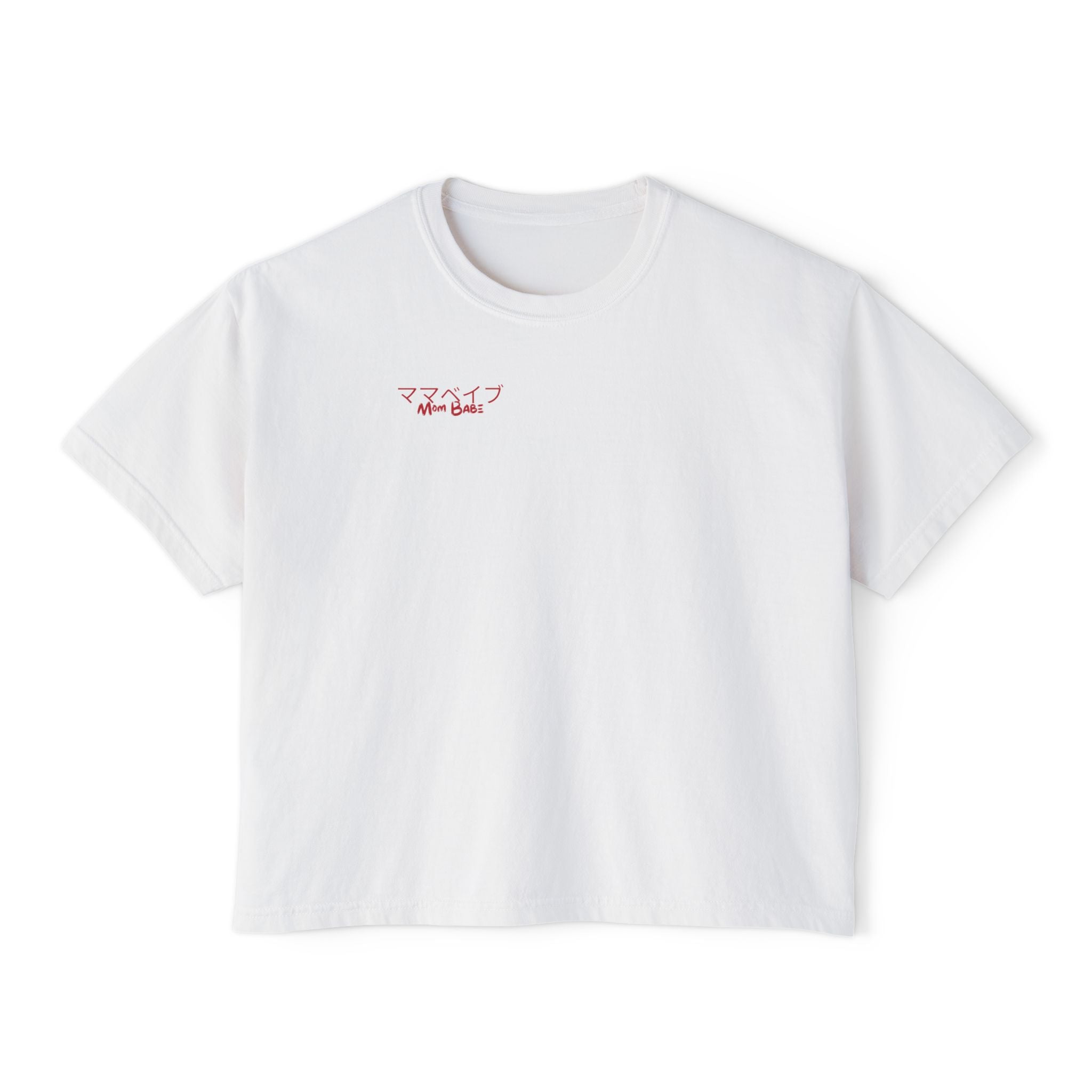 Mom Babe Cherry Blossom - Japanese Kanji Tee