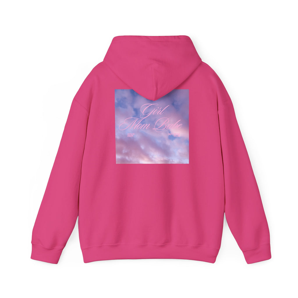 Girl Mom Babe - Cloudy Graphic Hoodie