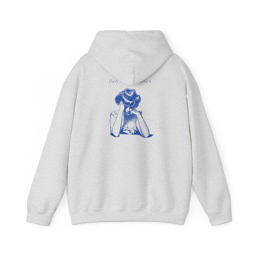 Boy Mom Babe - Vintage Graphic Hoodie