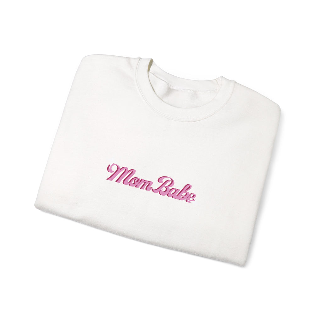 Mom Babe Club - For Hot Moms — Pink Graphic Sweatshirt