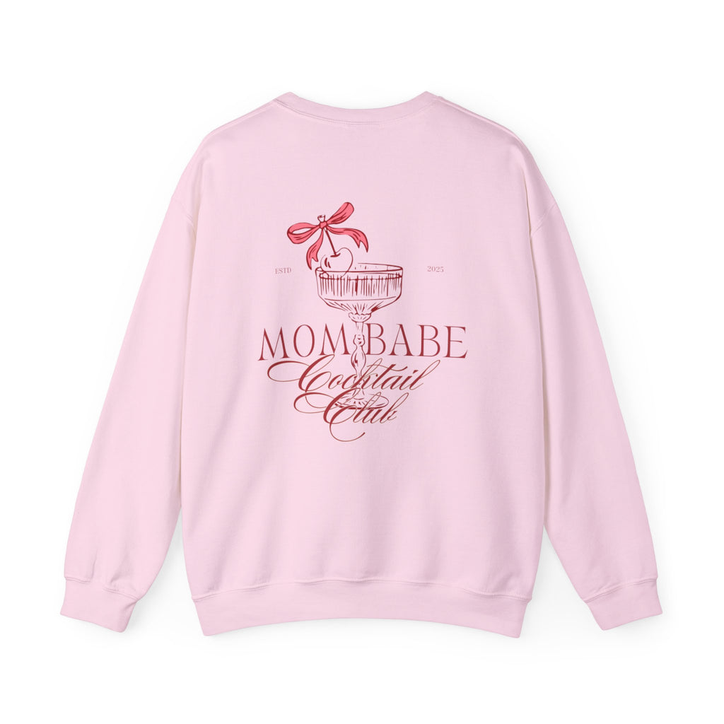 Mom Babe Cocktail Club - Cocktail Graphic Sweatshirt