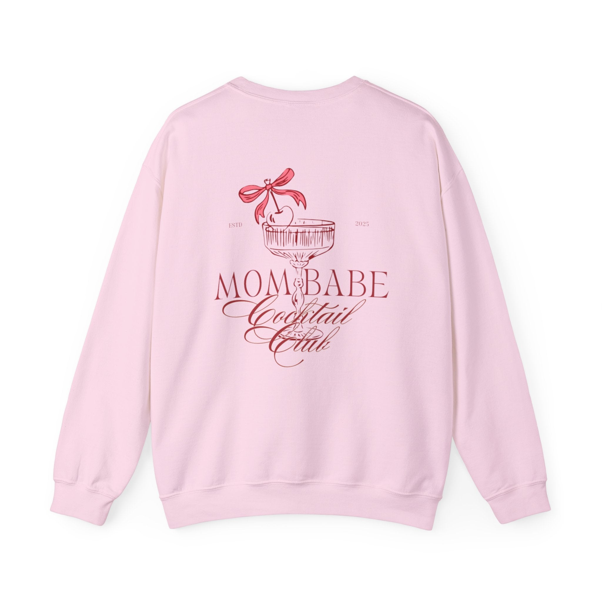 Mom Babe Cocktail Club - Cocktail Graphic Sweatshirt