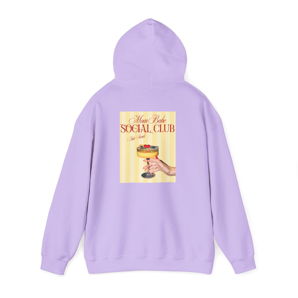 Mom Babe Anti-Social Club - Cocktail Graphic Hoodie