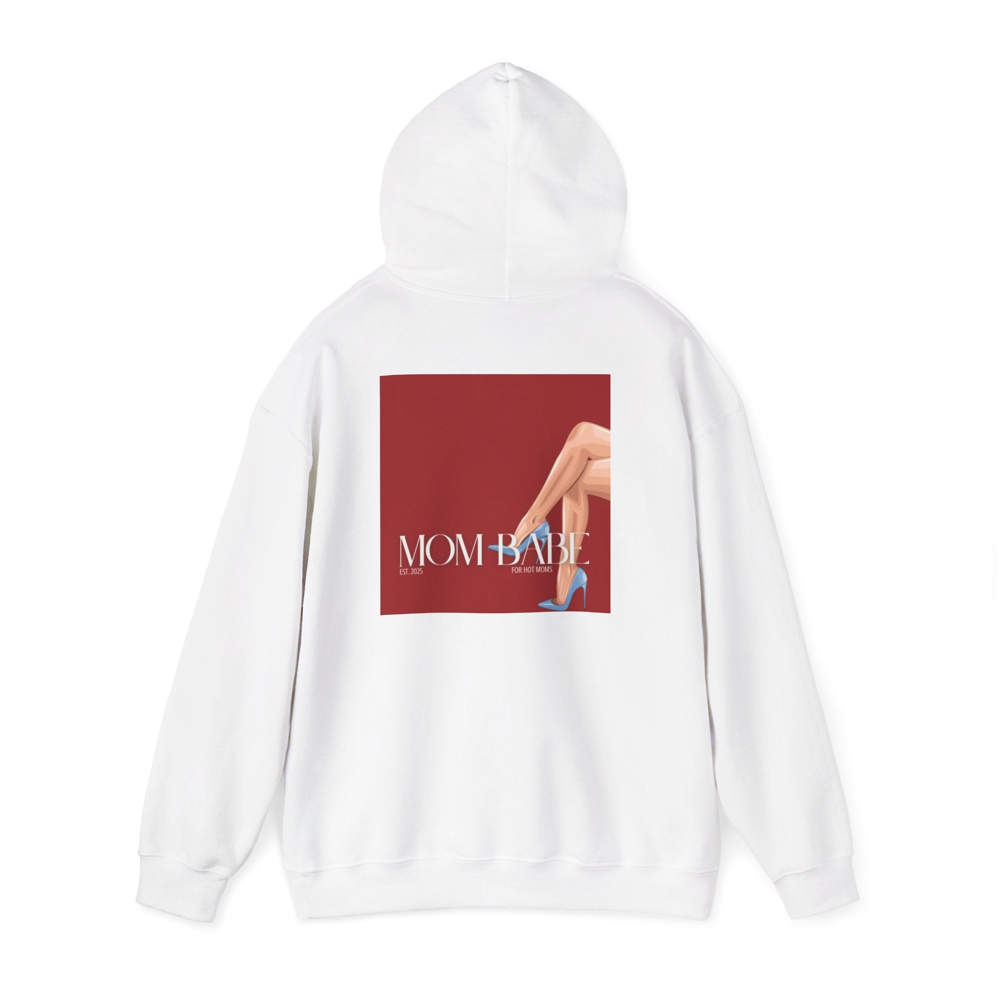 Mom Babe For Hot Moms - Blue Heels Graphic Hoodie