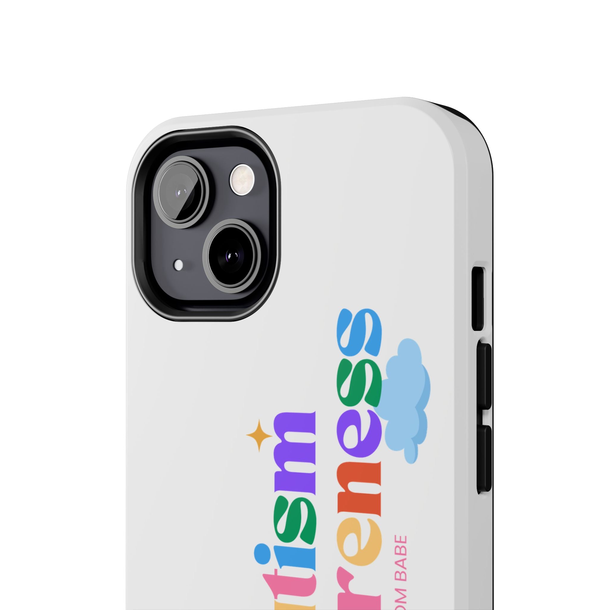 Copy of Autism Awareness and Acceptance — Checkered Heart Phone Case