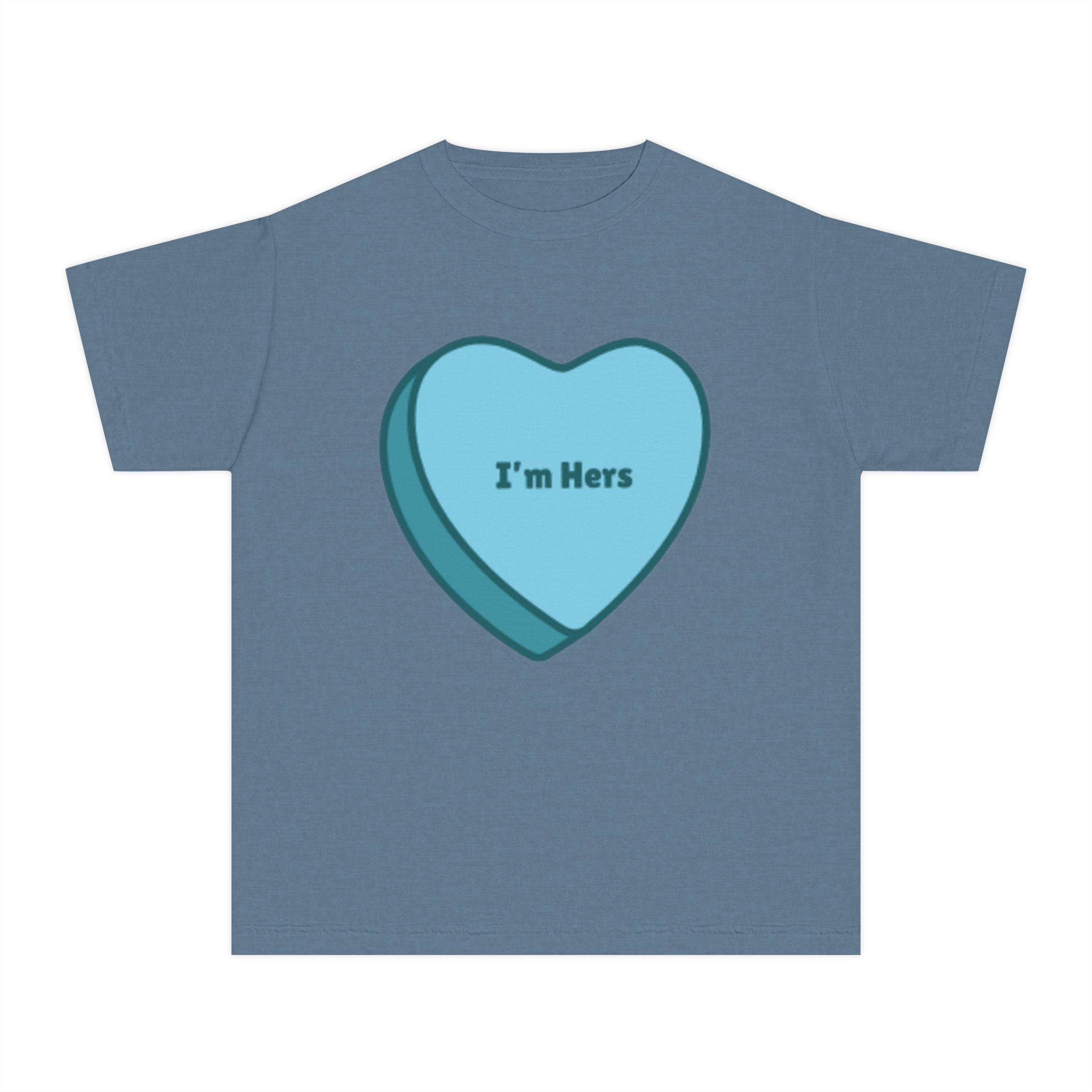 Children's - I'm Hers - Conversation Heart Graphic Tee