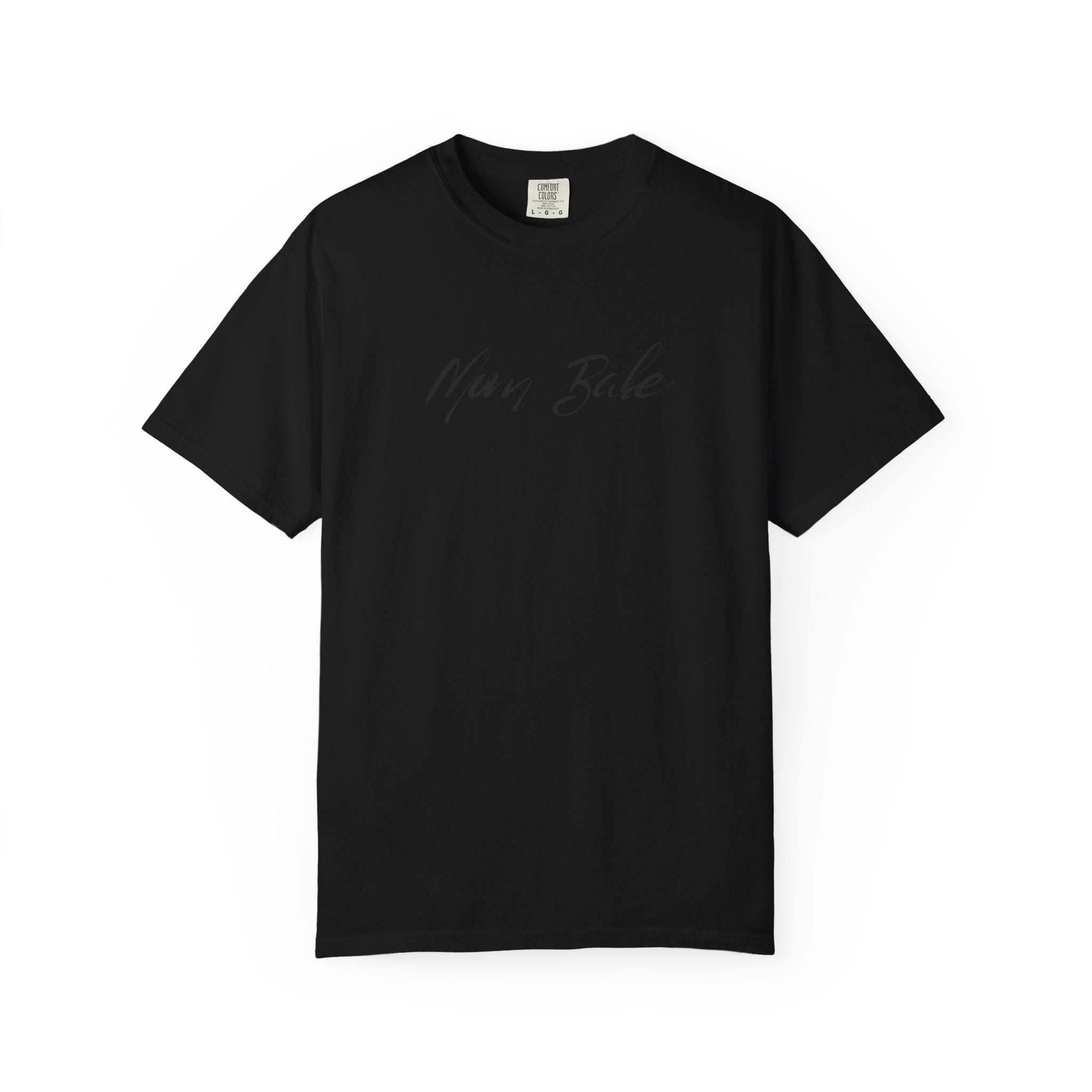 Fit Mom Social Club - Mom Babe Tee Black