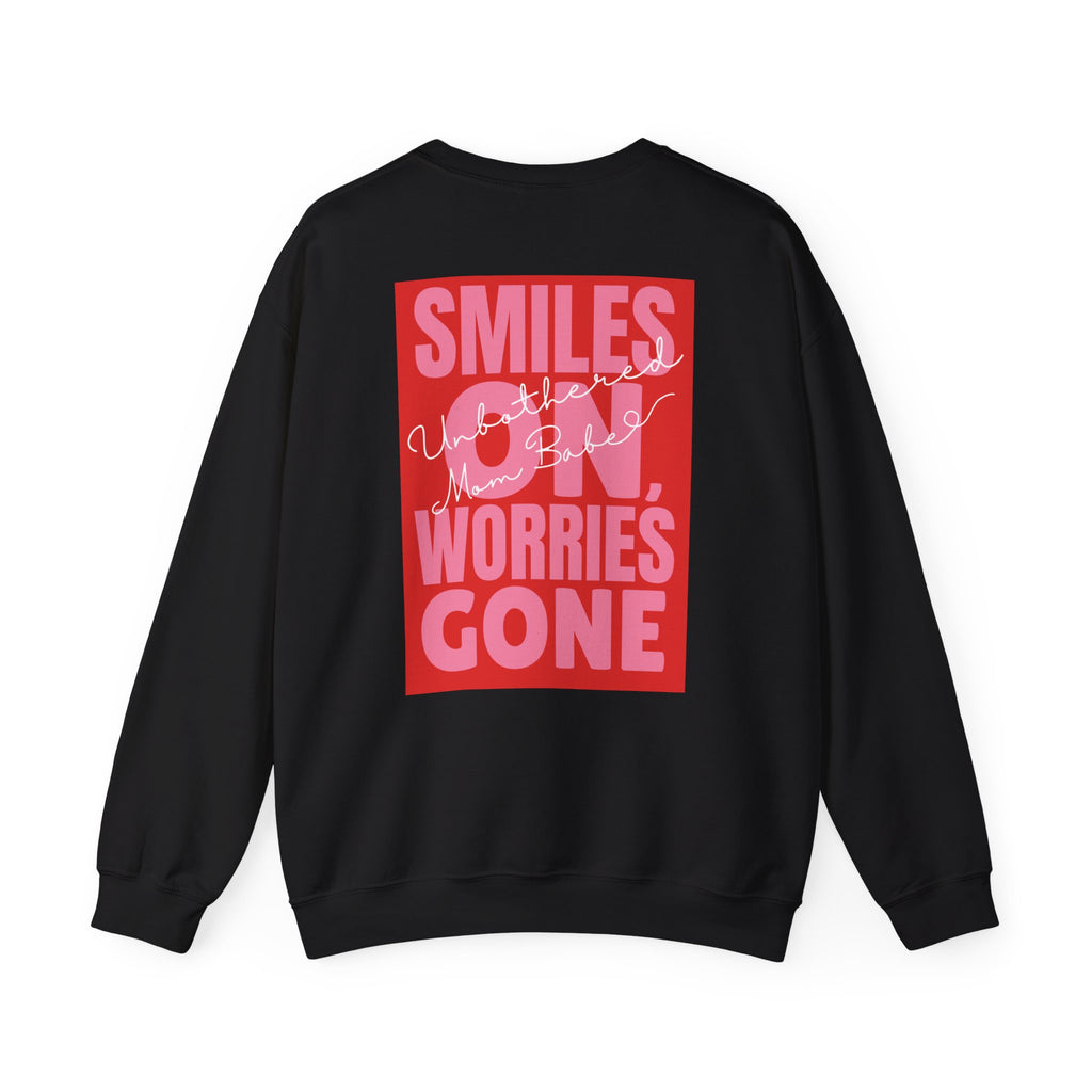 Unbothered Mom Babe - Graphic Sweatshirt