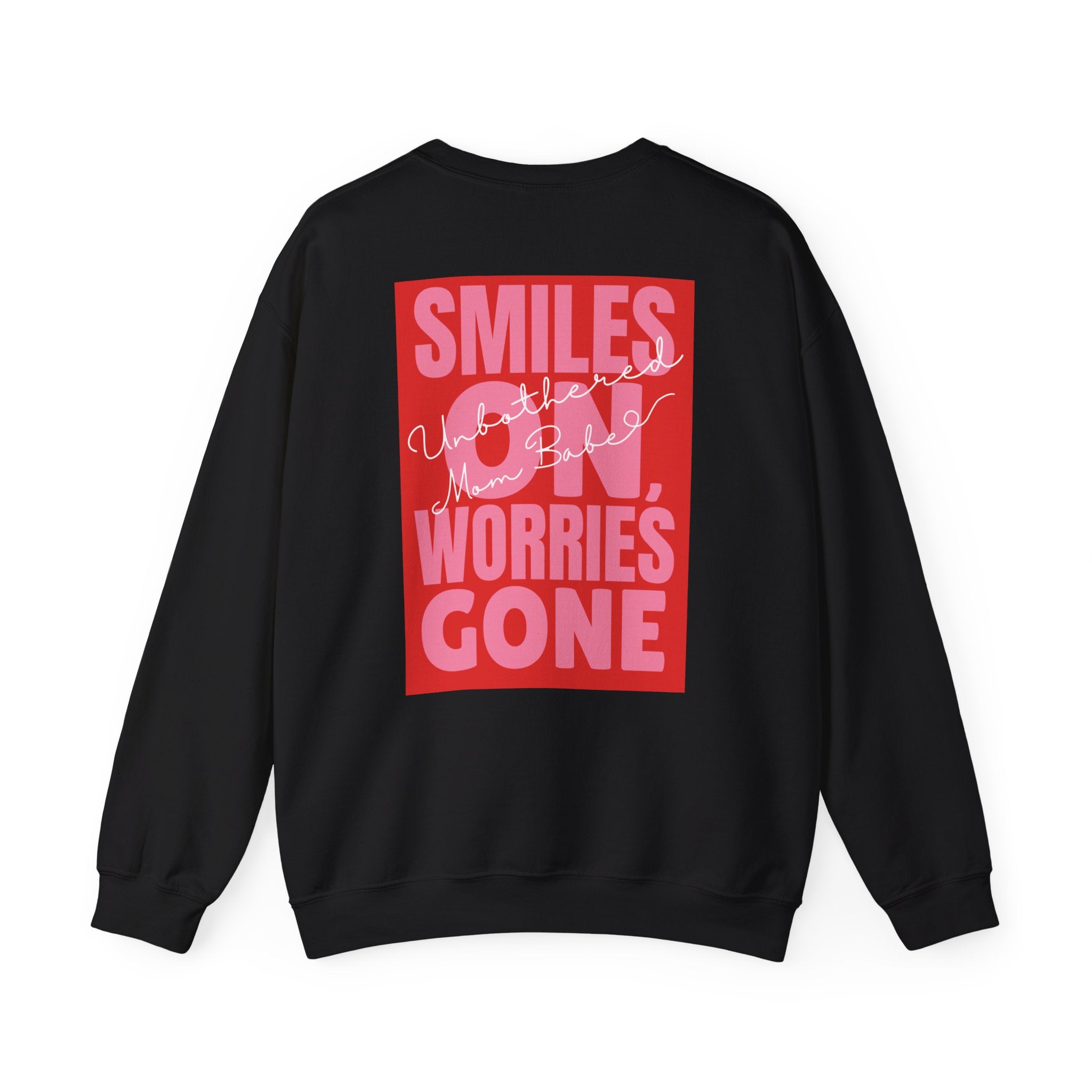 Unbothered Mom Babe - Graphic Sweatshirt