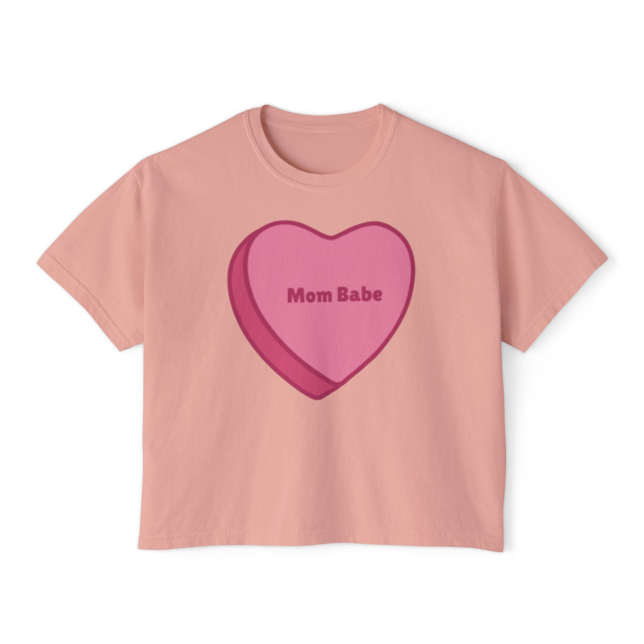 Mom Babe Be Mine - Conversation Hearts Graphic Tee