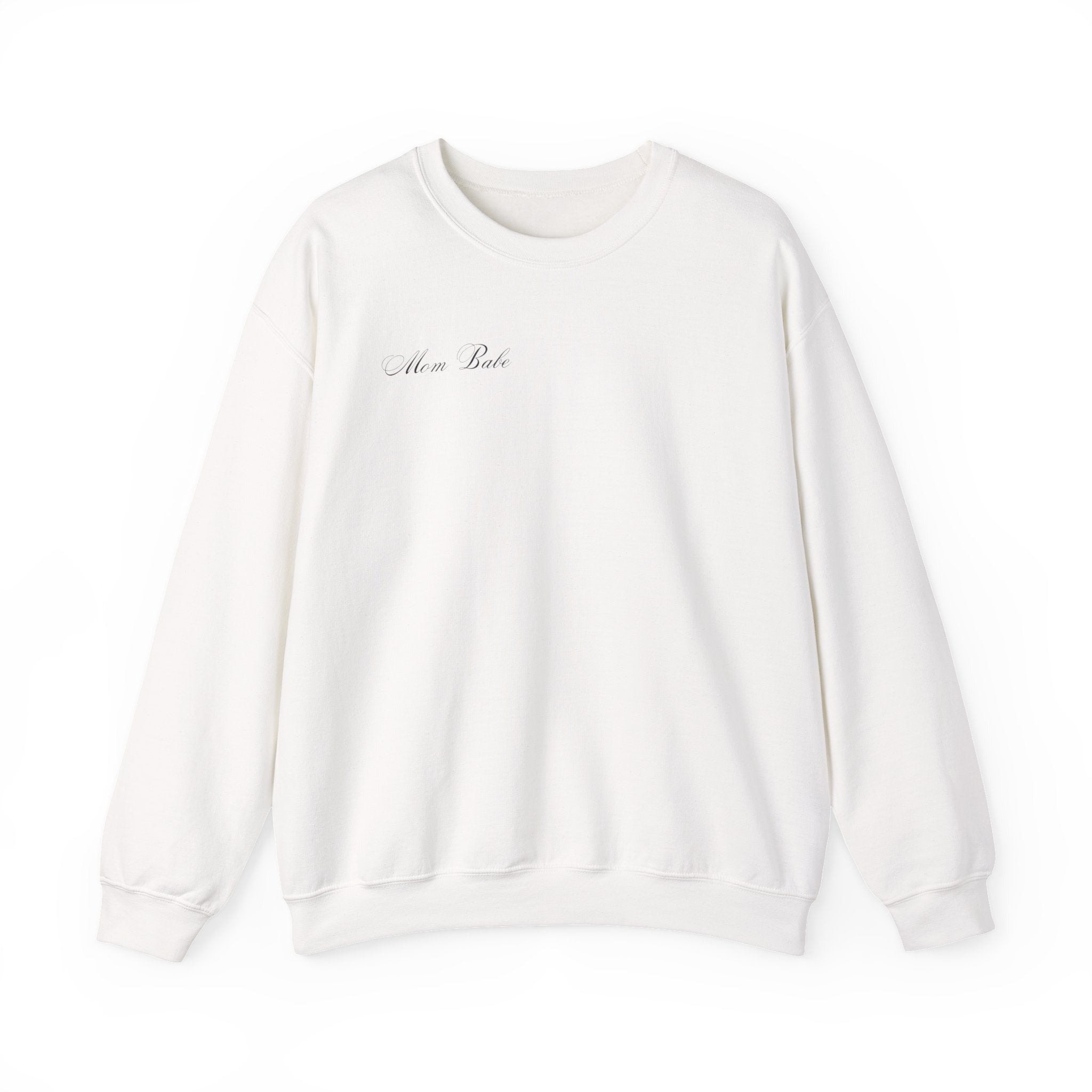 Caffeinated Mom Babe Club - Heart Spill Graphic Sweatshirt