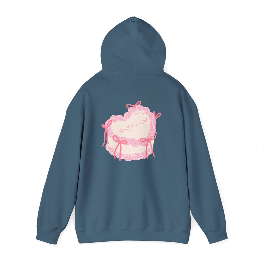 Mom Babe Literally Just a Girl - Cake Graphic Hoodie