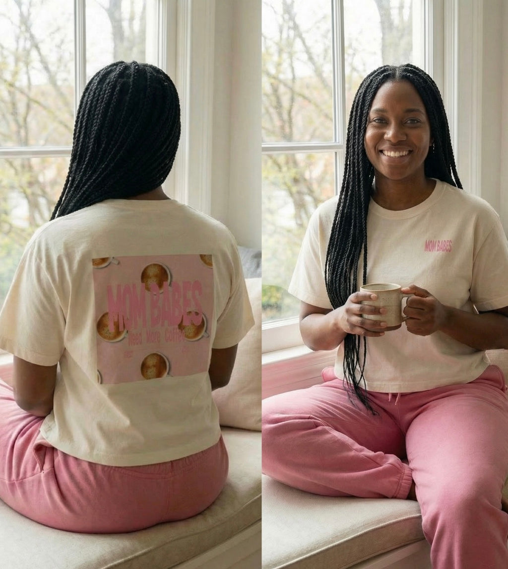 Mom Babes Need More Coffee- Graphic Tee
