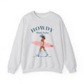 Howdy Mom Babe — Surf Girl Graphic Sweatshirt
