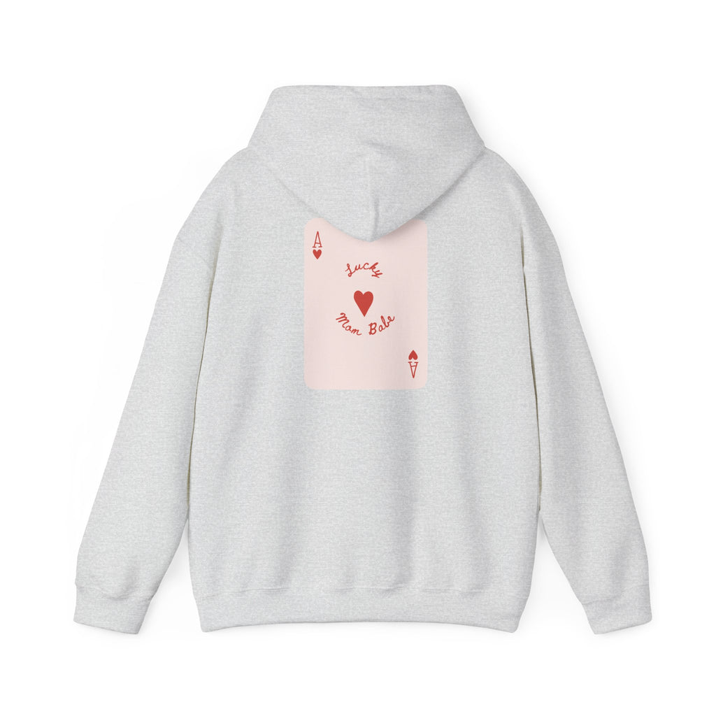 Lucky Mom Babe - Graphic Hoodie