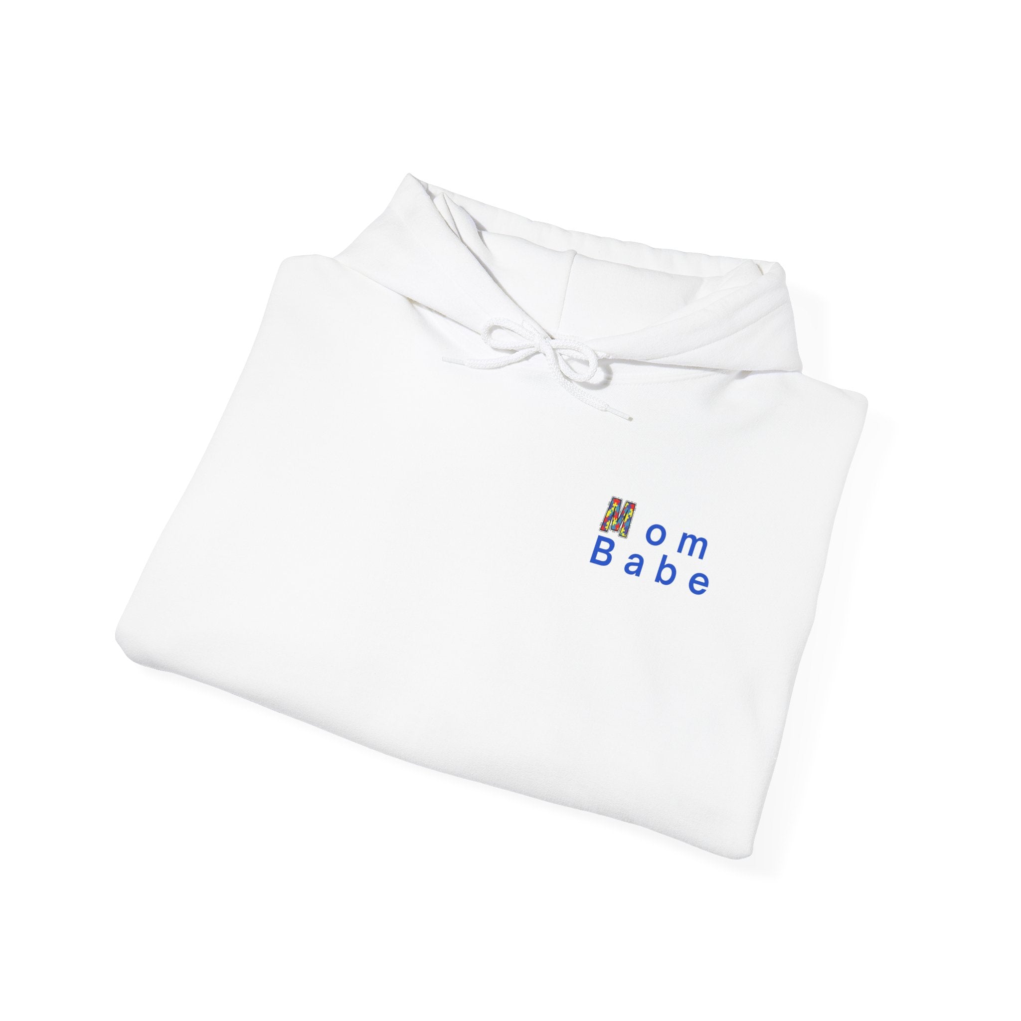 Mom Babe Autism Advocate - Graphic Hoodie