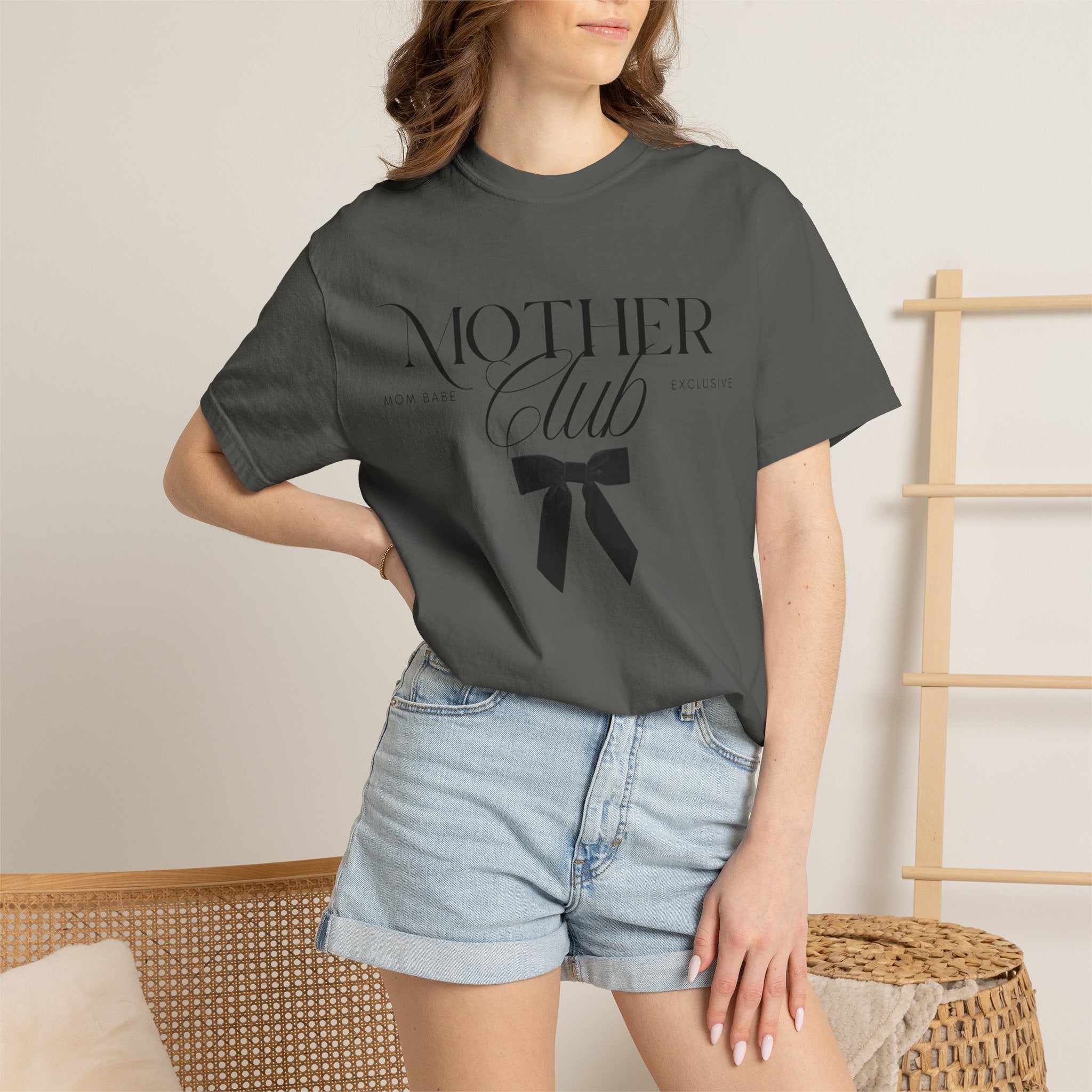 Mother Club Mom Babe Exclusive Tee - Black