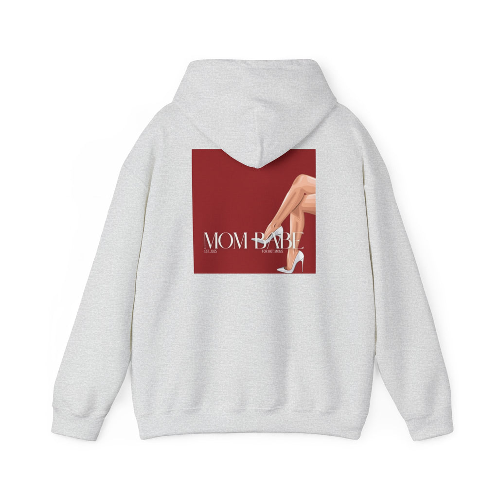 Mom Babe For Hot Moms - White Heels Graphic Hoodie