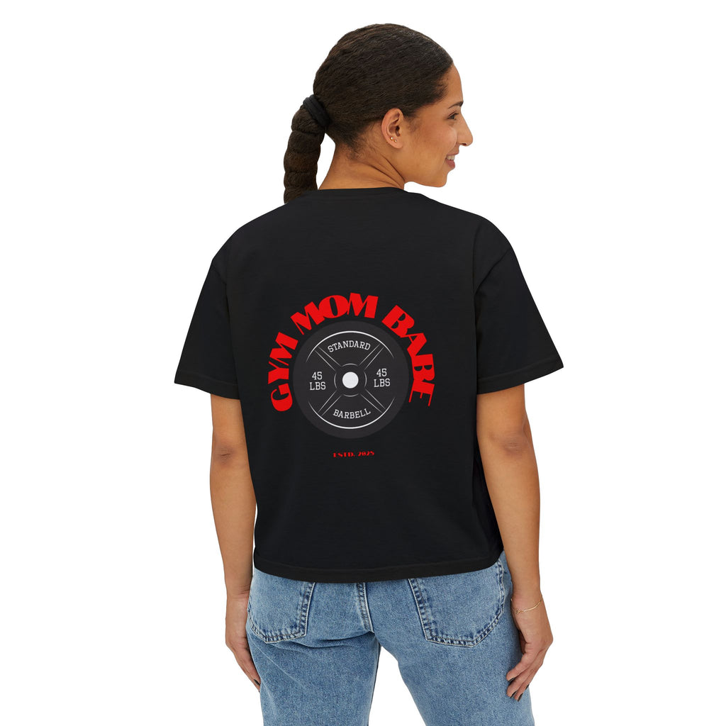 Gym Mom Babe — Weight Graphic Tee