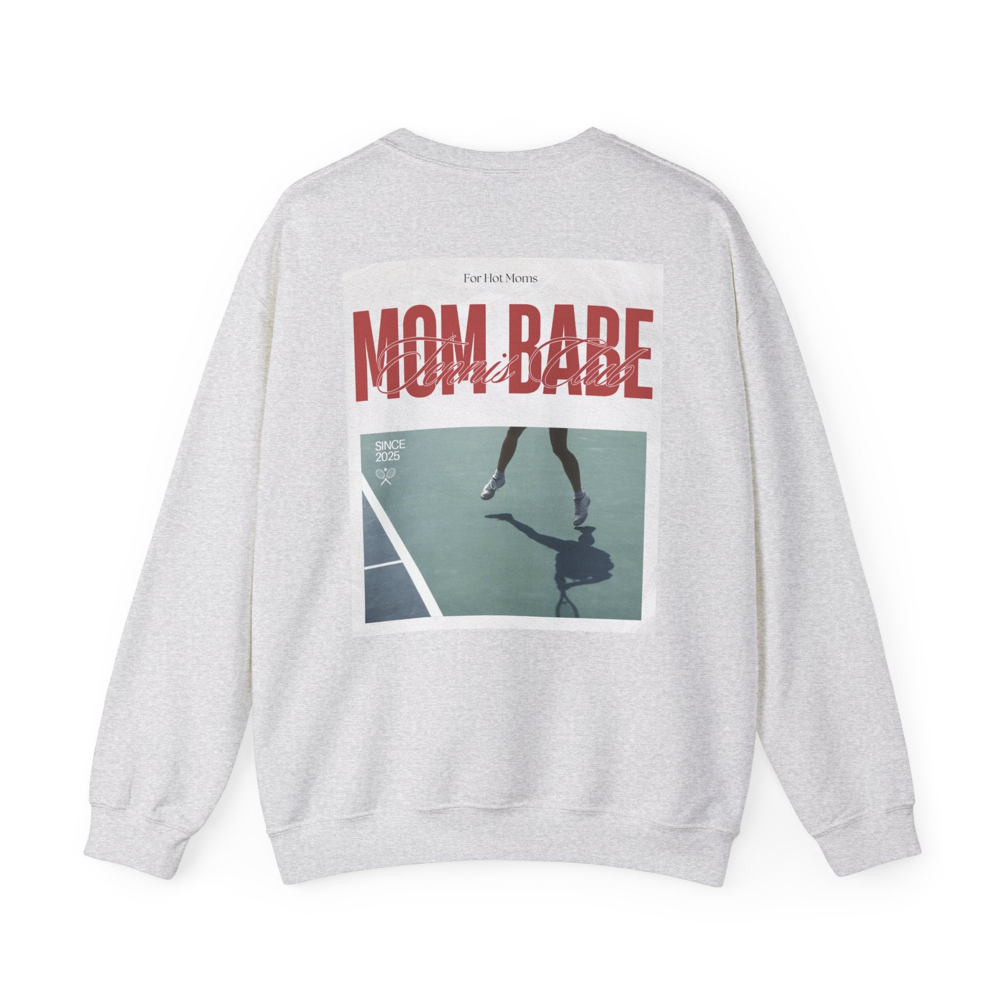 Mom Babe Tennis Club - Graphic Sweatshirt