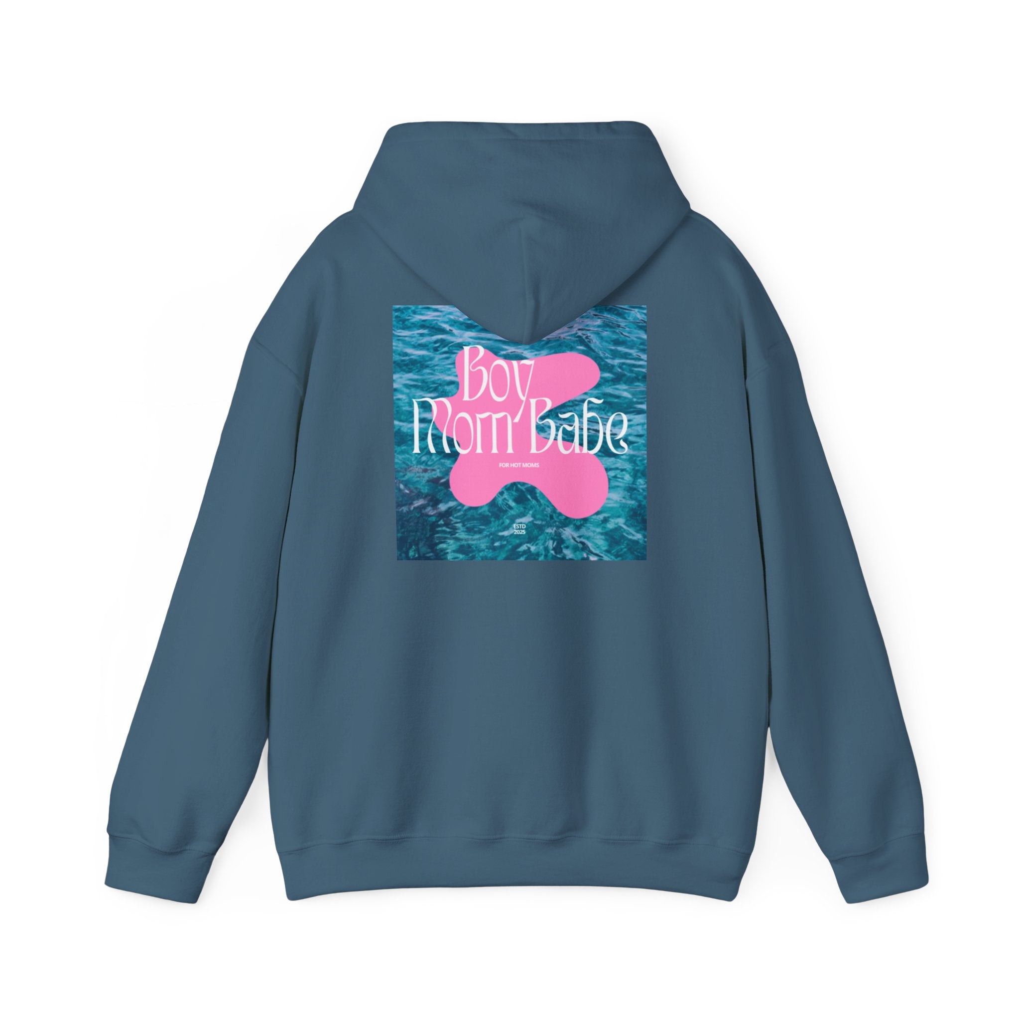 Boy Mom Babe — Water Graphic Hoodie