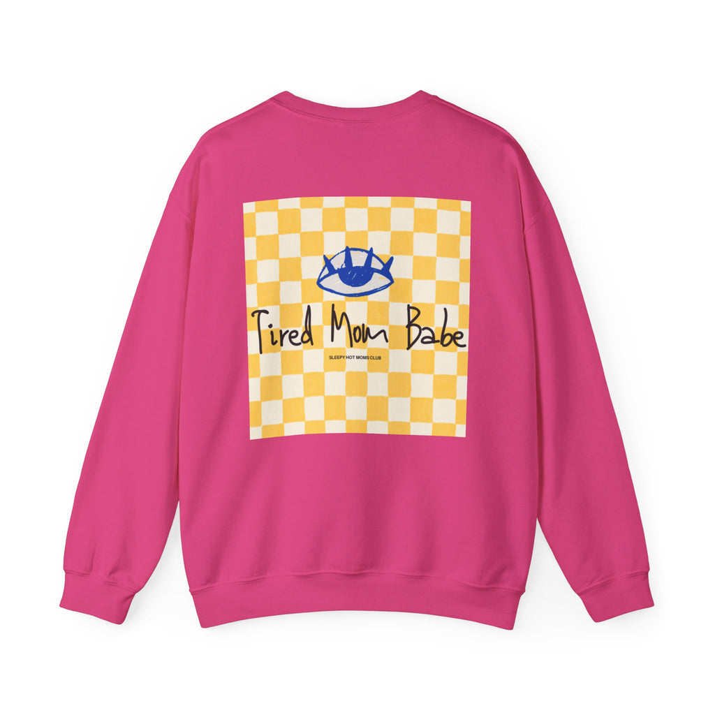 Tired Mom Babe - Eye Graphic Sweatshirt