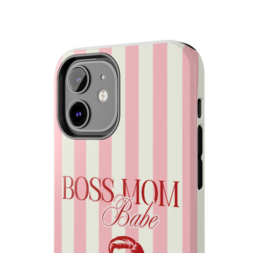 Boss Mom Babe Tough Phone Case