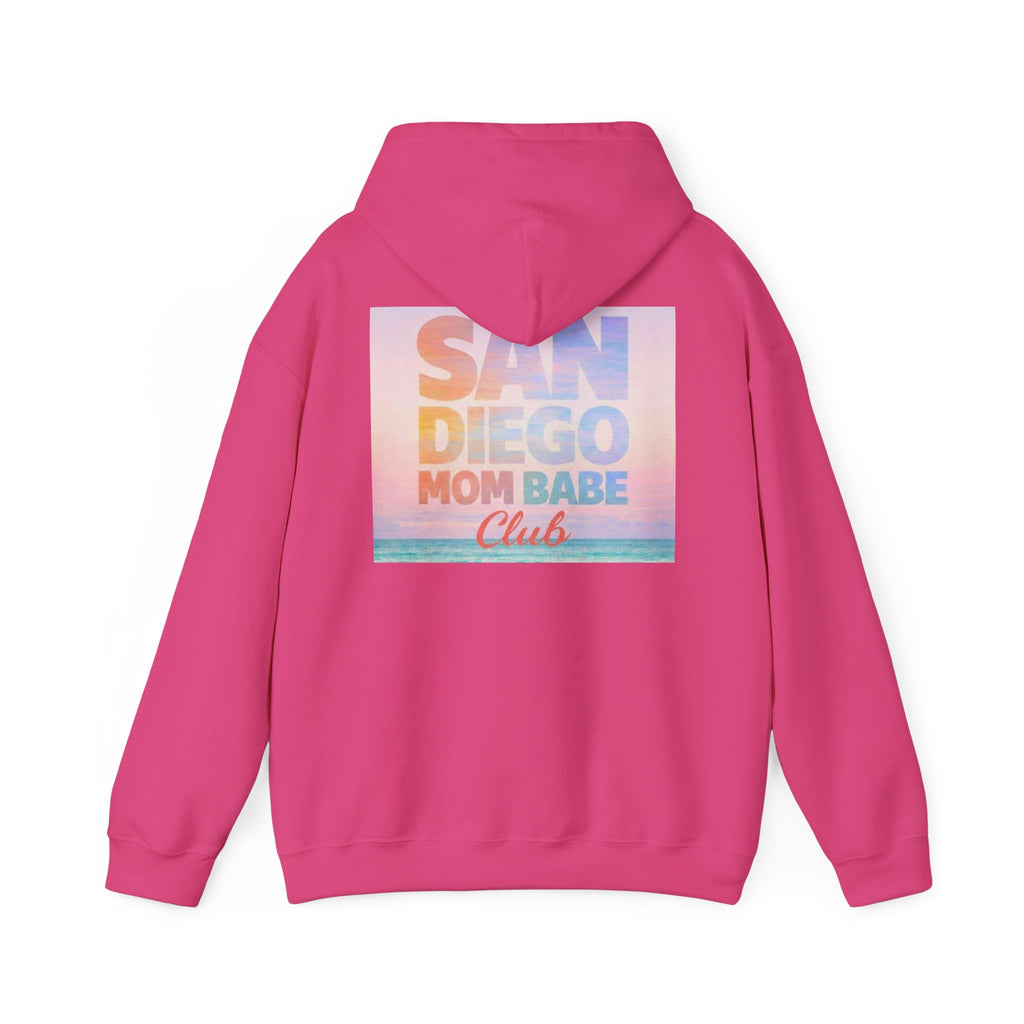 San Diego Mom Babe Club — Beach Graphic Hoodie