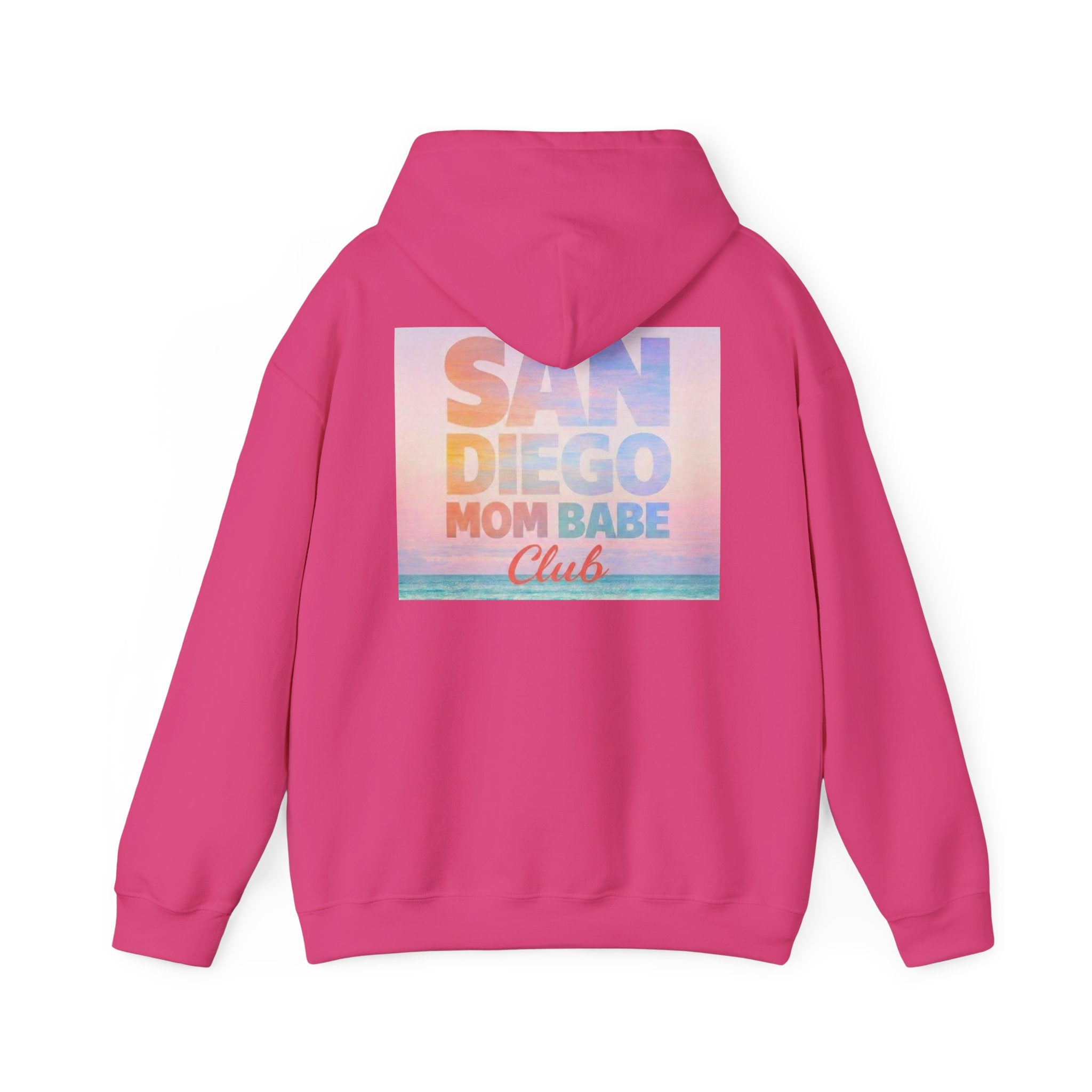San Diego Mom Babe Club — Beach Graphic Hoodie