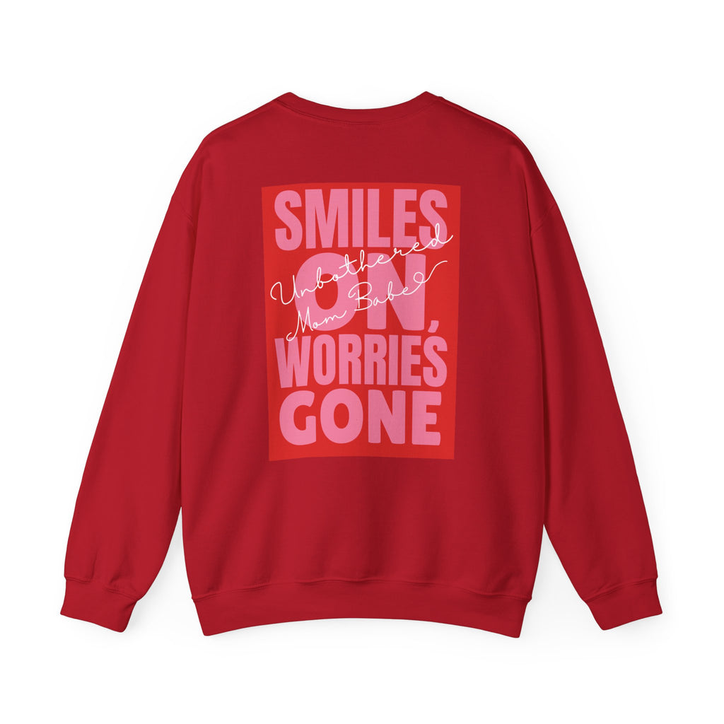 Unbothered Mom Babe - Graphic Sweatshirt