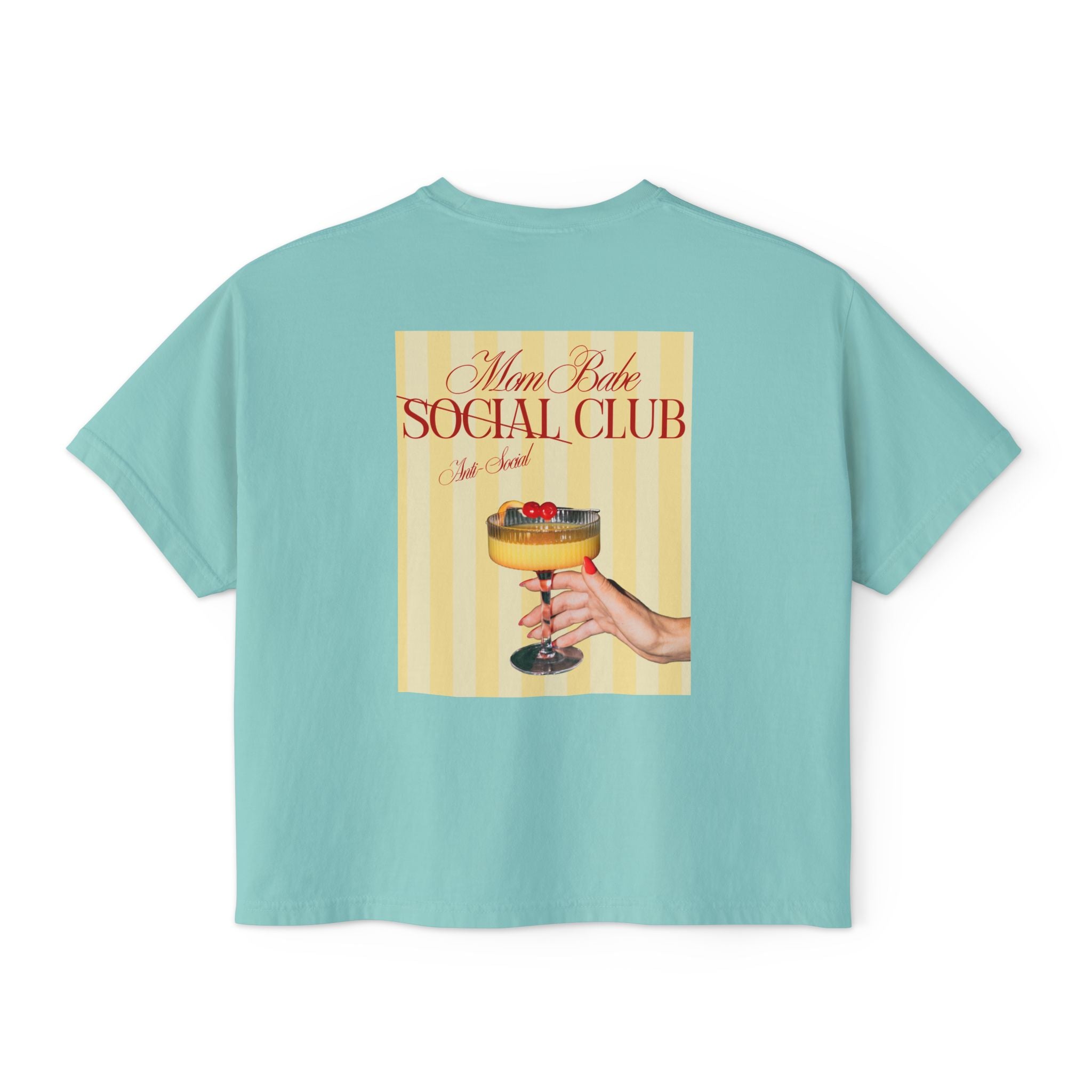 Mom Babe Anti-Social Club - Cocktail Graphic Tee
