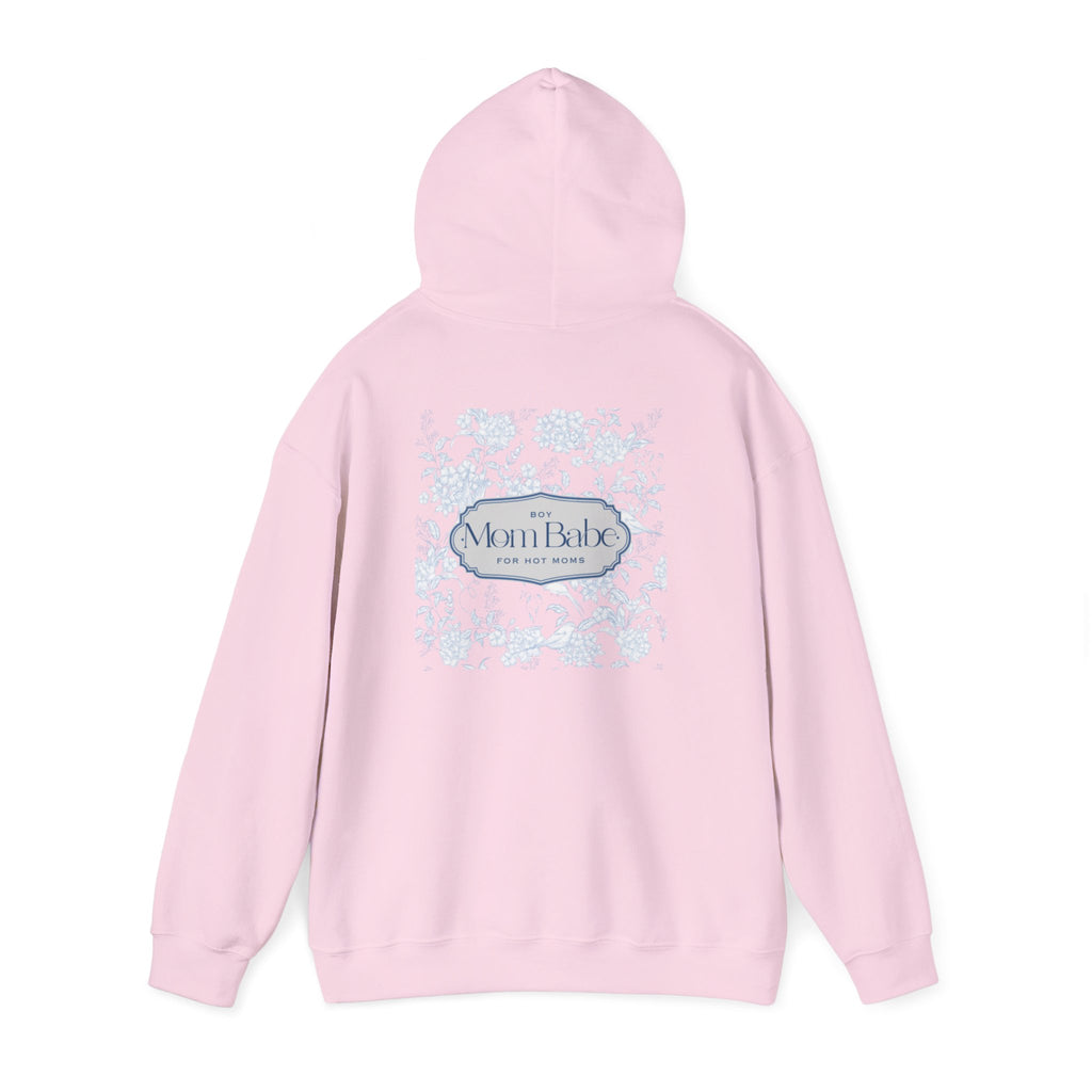 Boy Mom Babe - Floral Graphic Hoodie