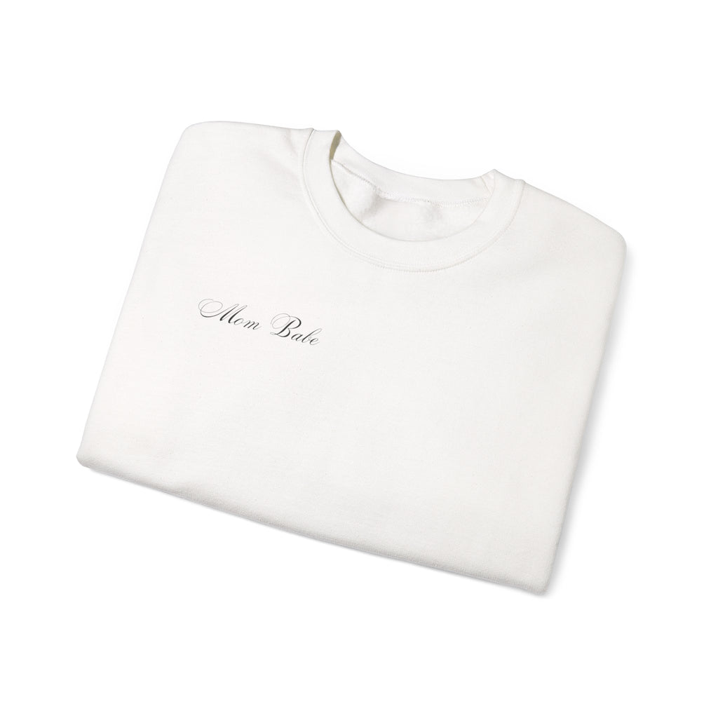 Caffeinated Mom Babe Club - Heart Spill Graphic Sweatshirt
