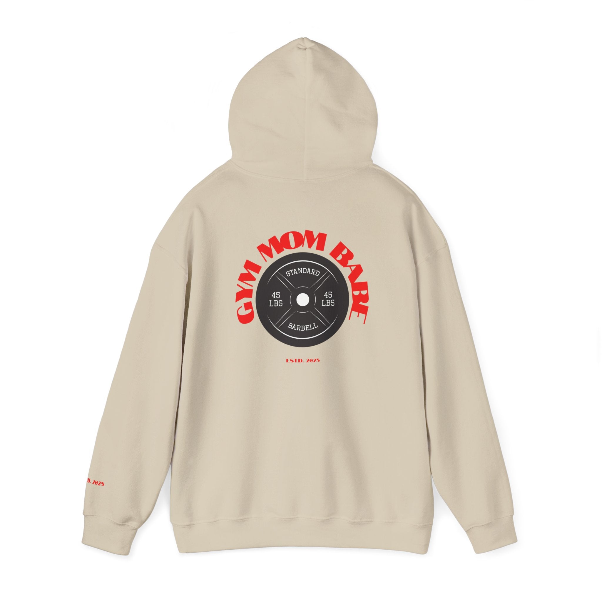 Gym Mom Babe - Weight Graphic Hoodie