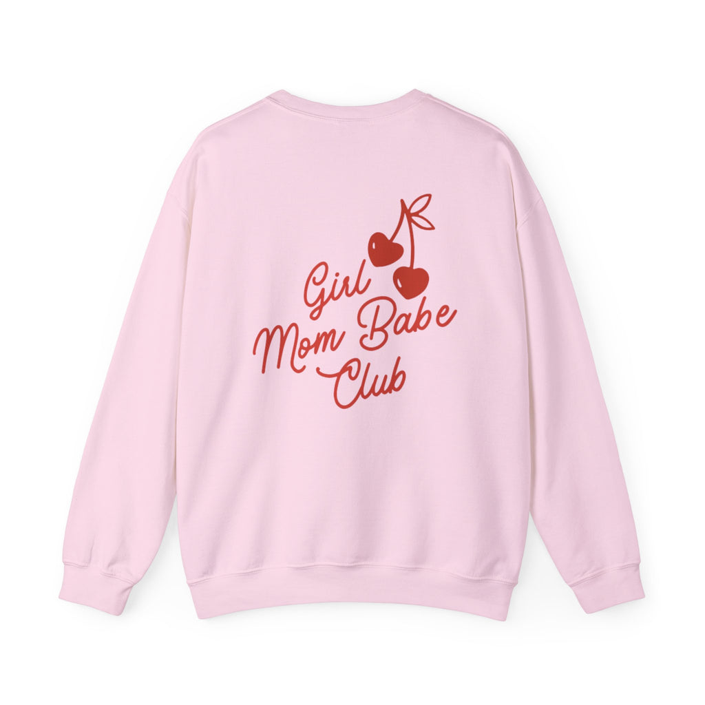 Girl Mom Babe Club - Cherry Graphic Sweatshirt