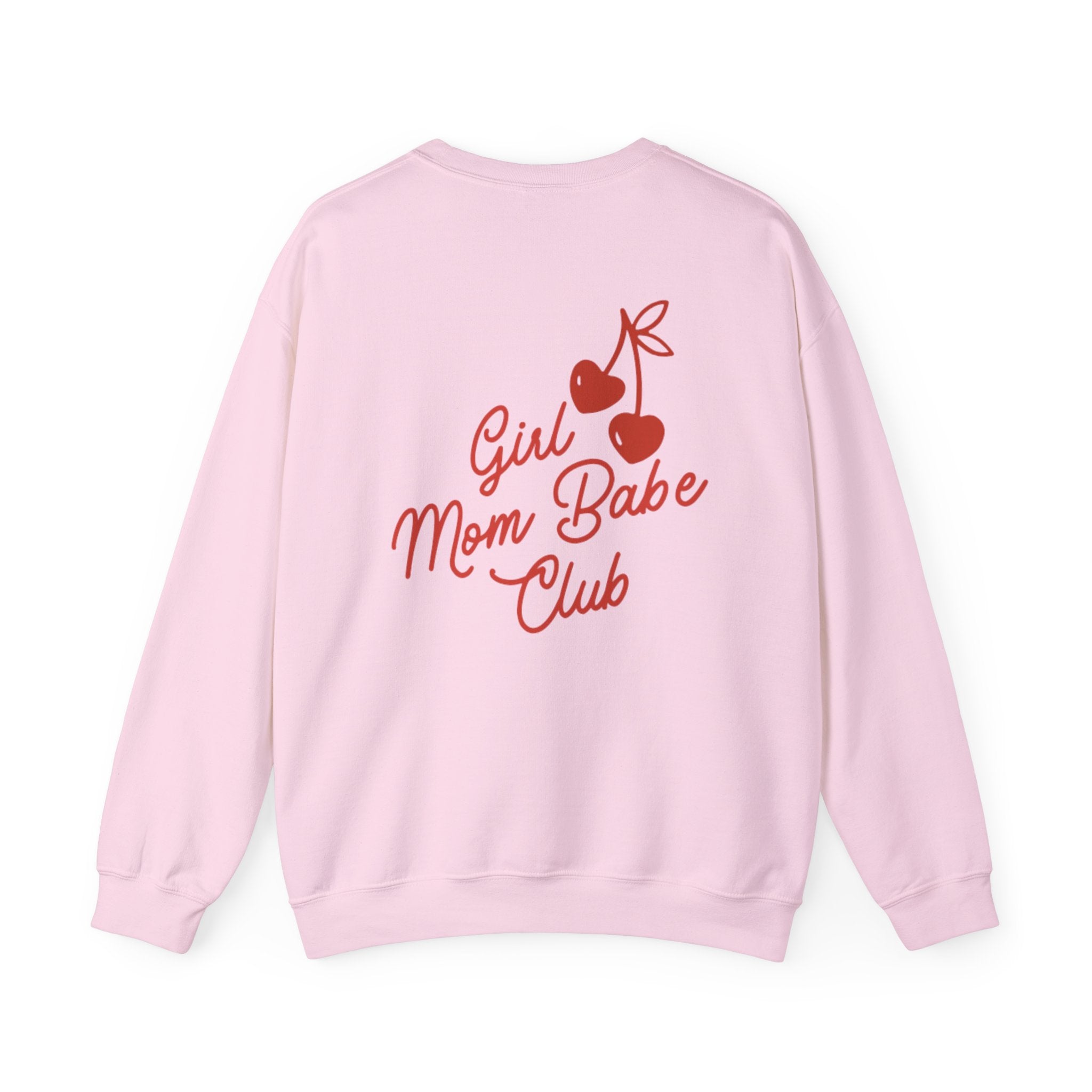 Girl Mom Babe Club - Cherry Graphic Sweatshirt