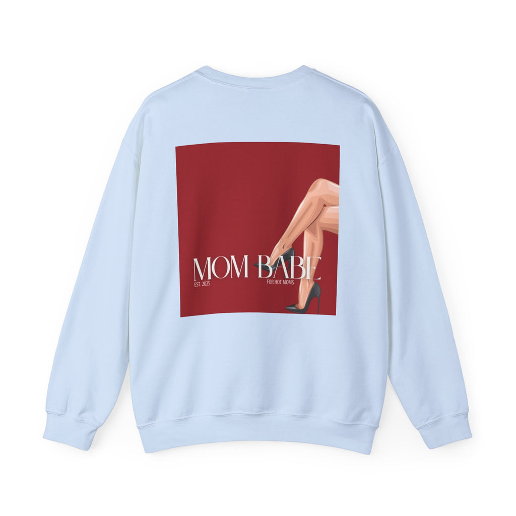 Mom Babe For Hot Moms - Black Heels Graphic Sweatshirt