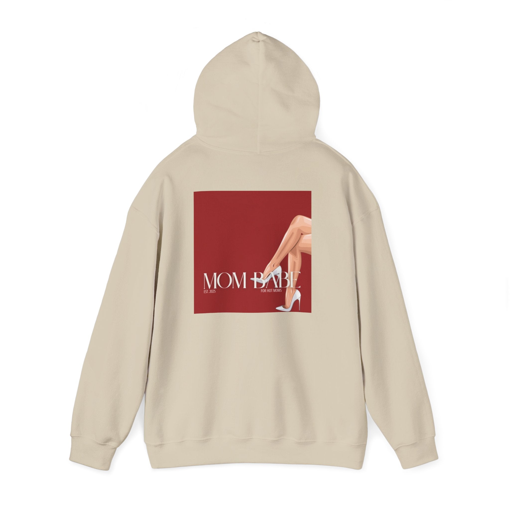 Mom Babe For Hot Moms - White Heels Graphic Hoodie