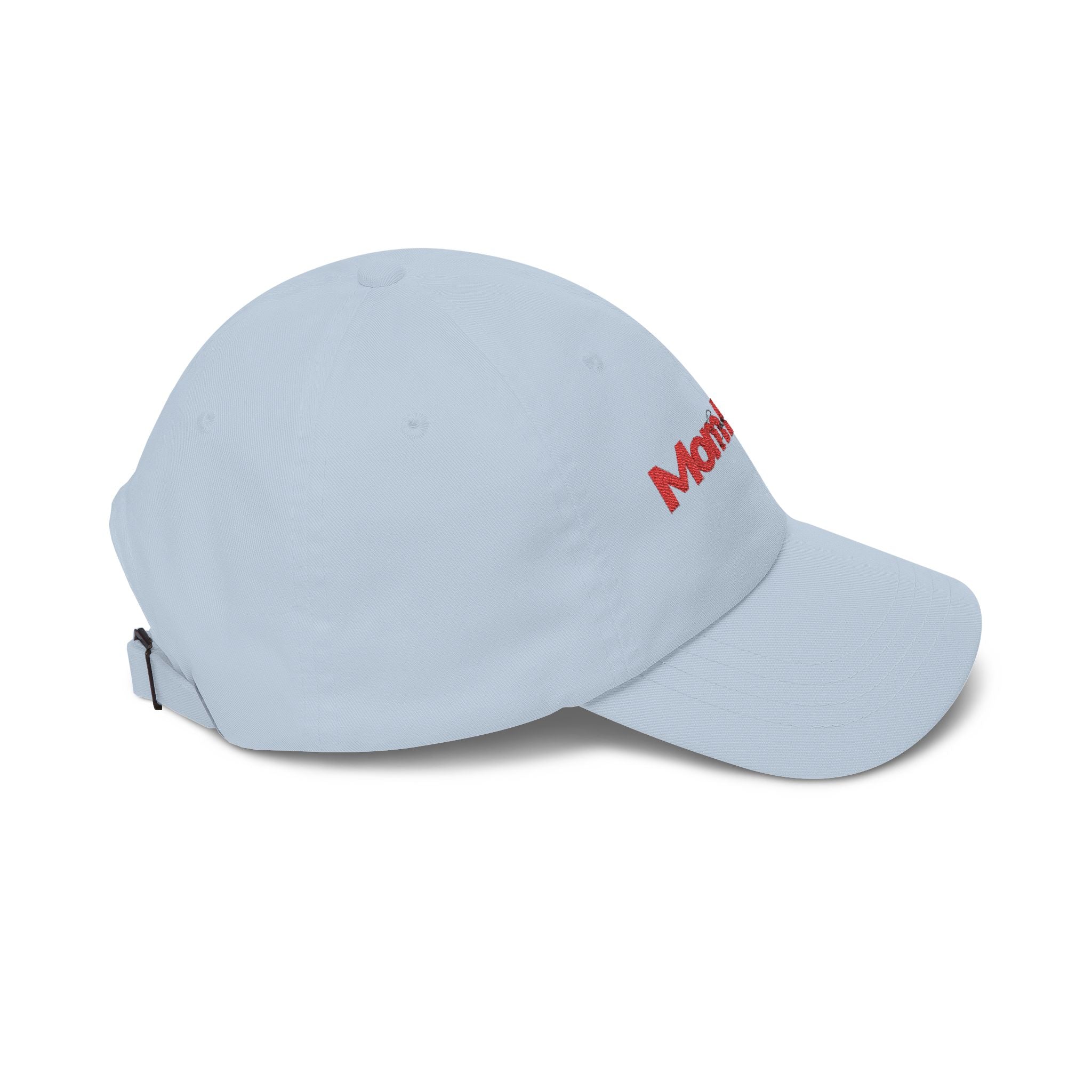 Overstimulated Mom Babe Cap - Red and black Embroidery