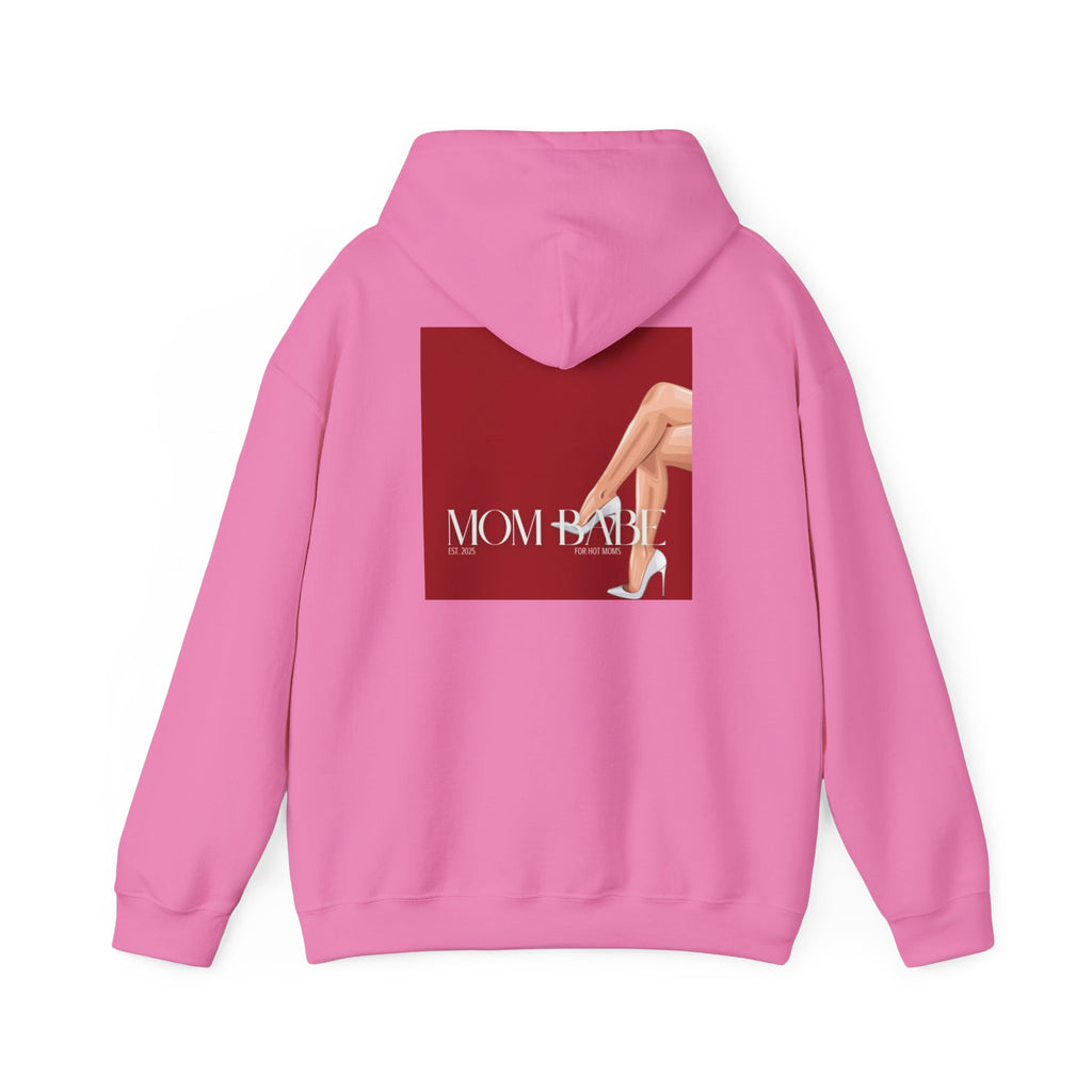 Mom Babe For Hot Moms - White Heels Graphic Hoodie